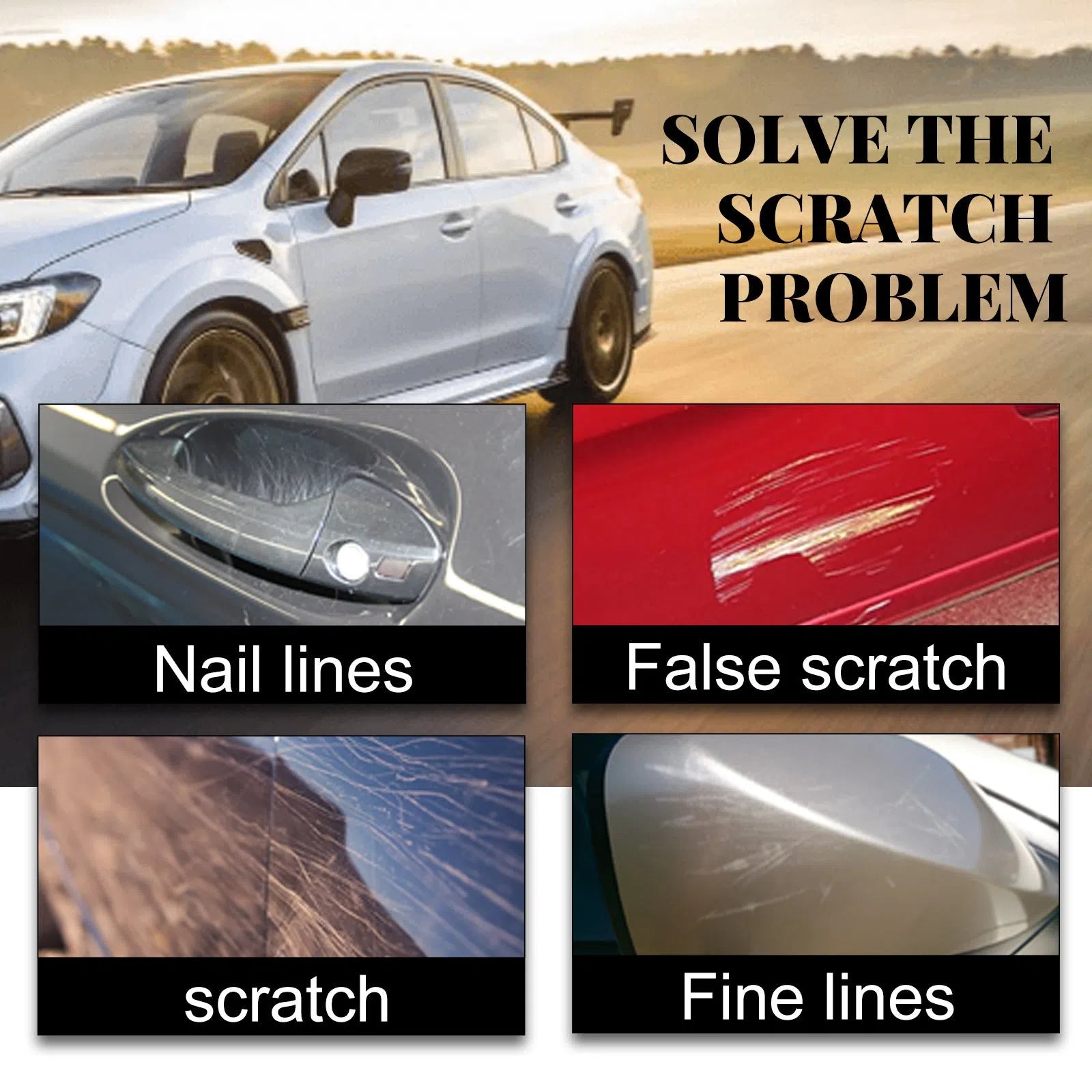 Portable Car Paint Care Scratch Polishing Repair Cream 100ml for Minor Scratches and Swirl Marks Quick DIY Solution Single or Boxed Option