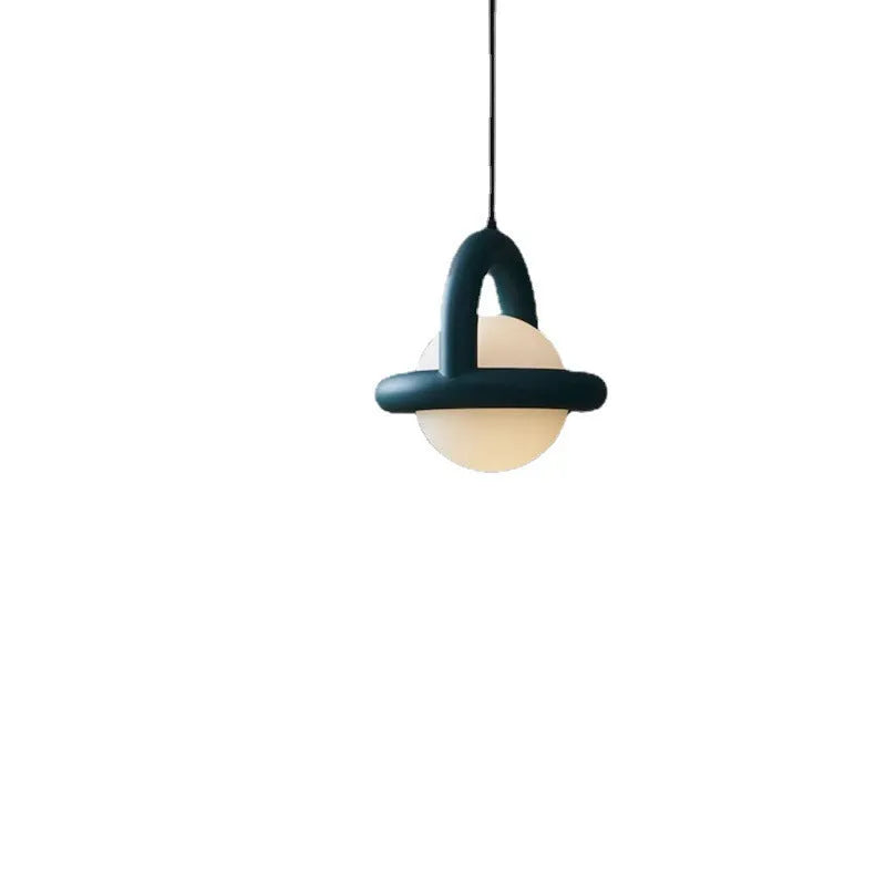 Nordic style matte black hanging line pendant lamp with an adjustable cord