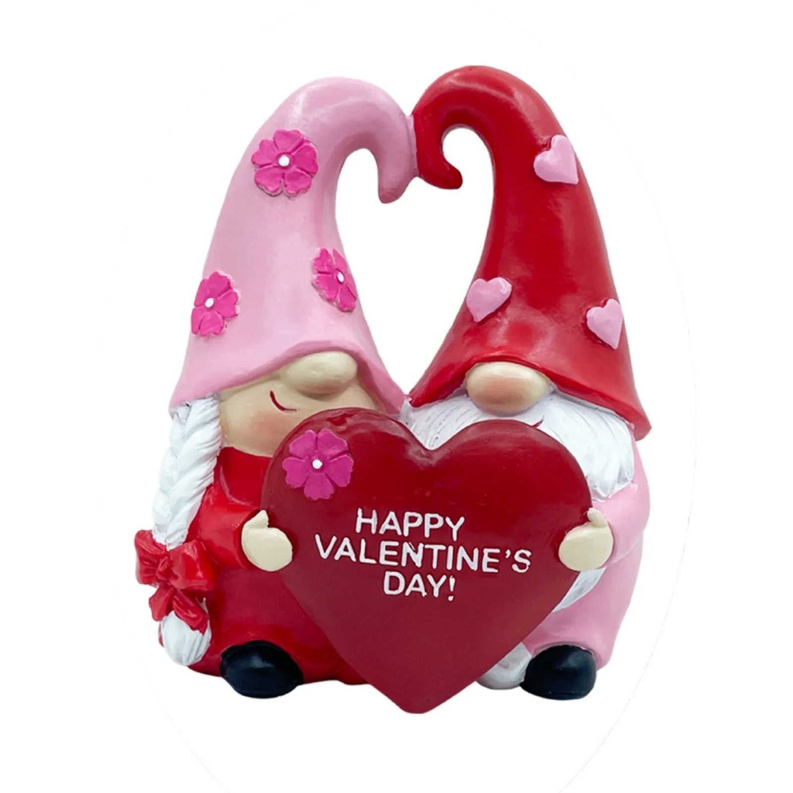 Luminous love dwarf resin lamp ornament glowing in dark with modern simplicity style