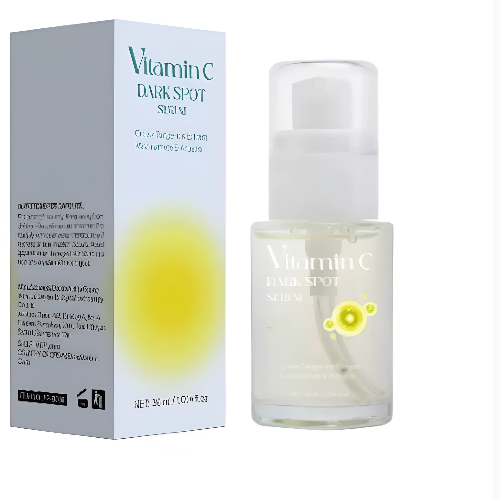 30ml bottle of Vitamin C Spot Removal Facial Essence with brightening serum for all skin types.