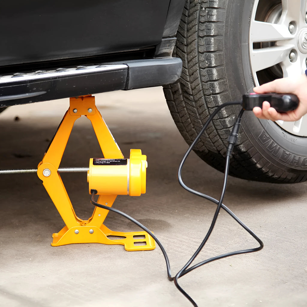 Vehicle-mounted electric jack maintenance kit TY002 with 2 tonne lifting capacity and 120-350mm range