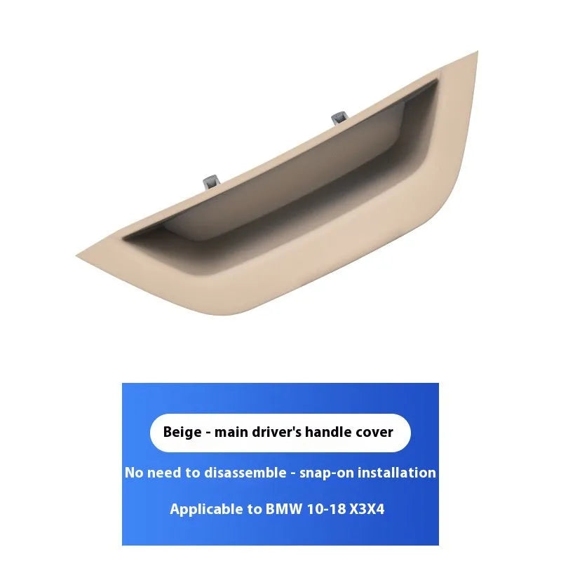 BMW 3 Series detachable inner handle carbon fibre car door handle protective cover in ABS