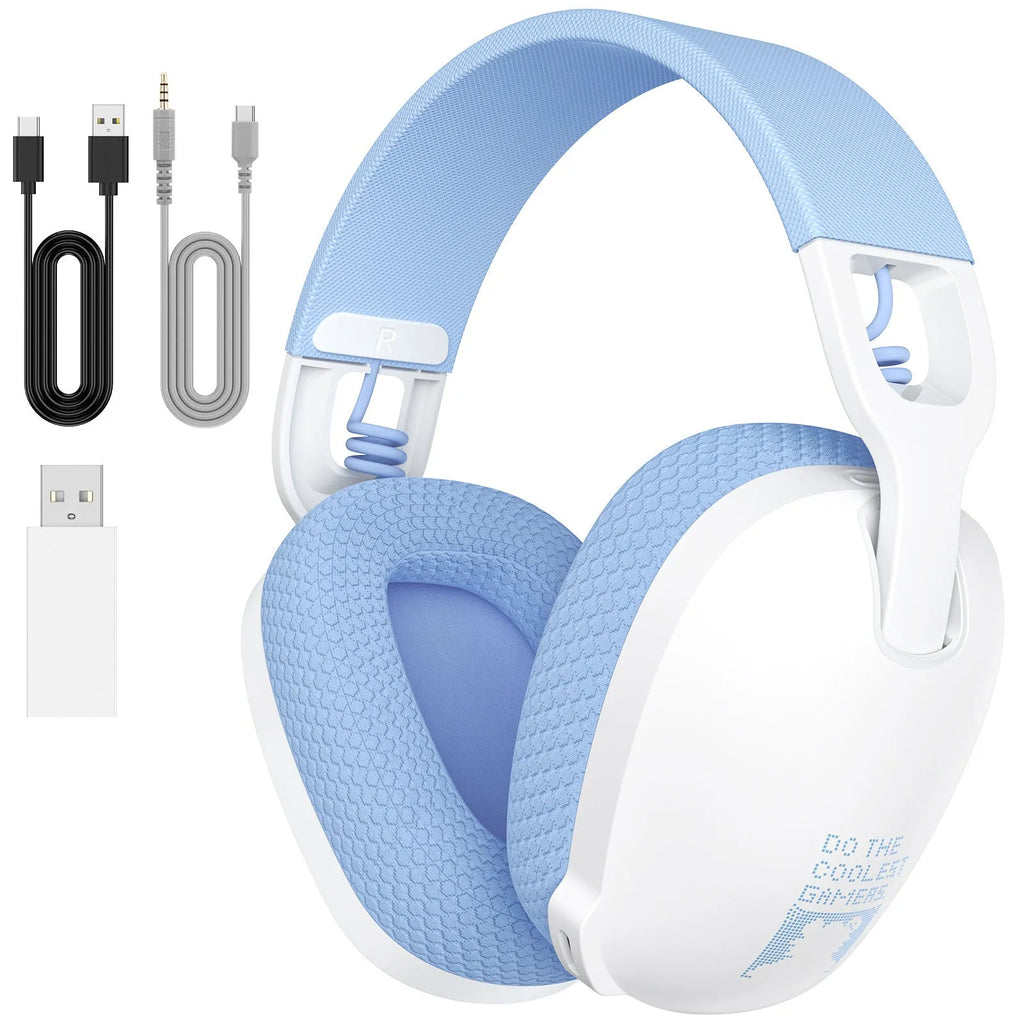 Wireless Bluetooth gaming headset in black colour with head-mounted design and noise reduction features