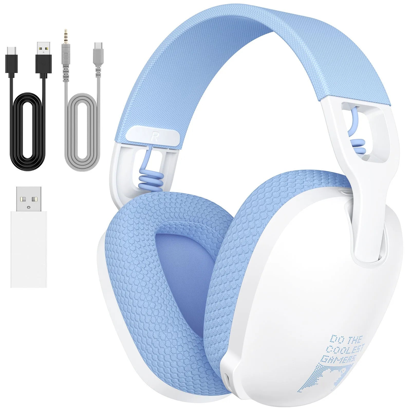 Wireless Bluetooth gaming headset in black colour with head-mounted design and noise reduction features