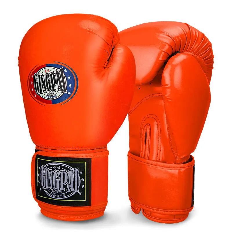 PU training boxing gloves in multiple colours and sizes for Sanda and fitness