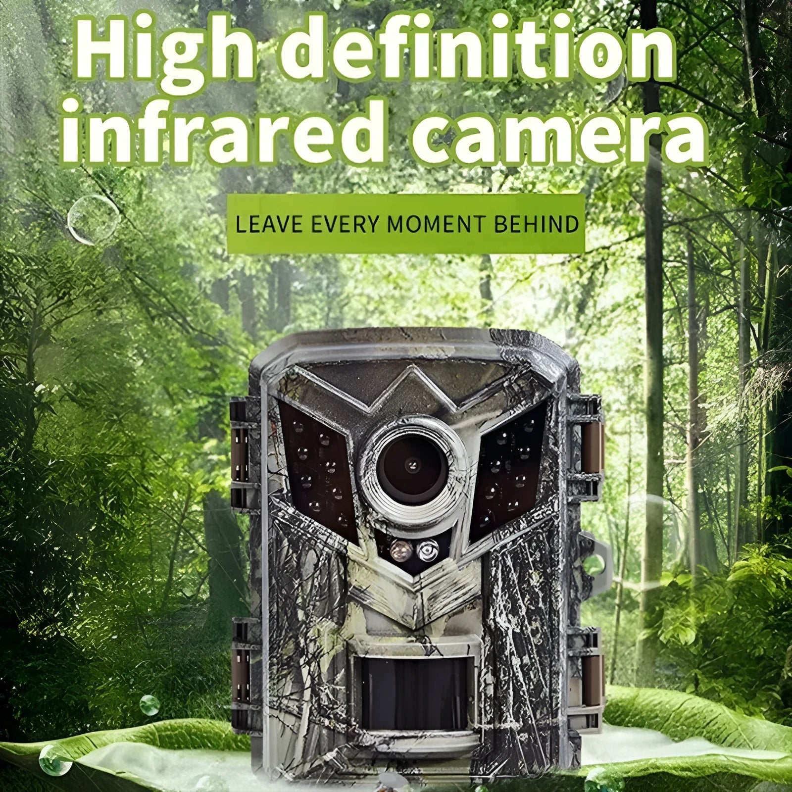 DL006 1080p outdoor sensor hunting camera with PC shell and 2.0-inch screen for wildlife monitoring