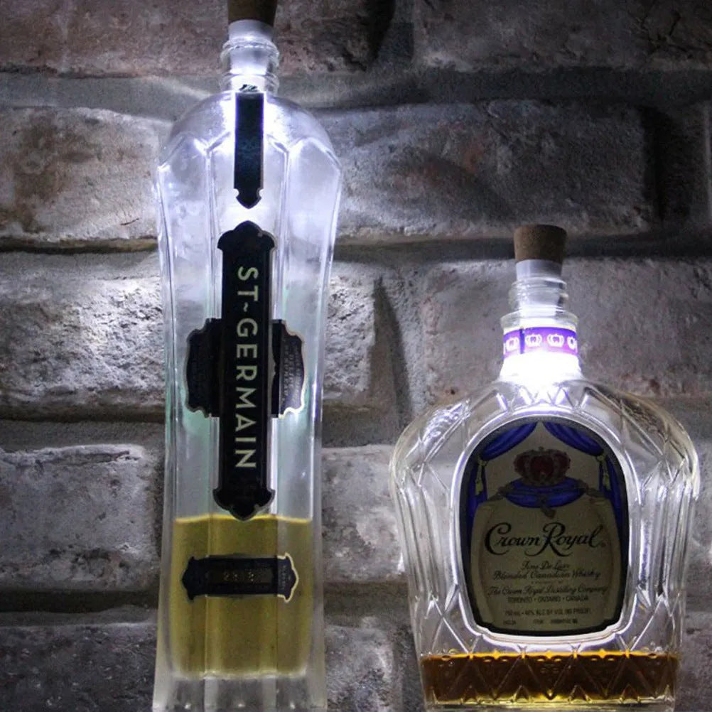LED rechargeable luminous bottle cap cork light for holiday decoration