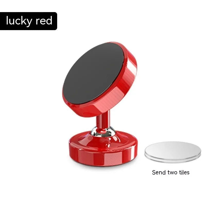 Dot magnetic car phone holder with air vent clip in zinc alloy construction