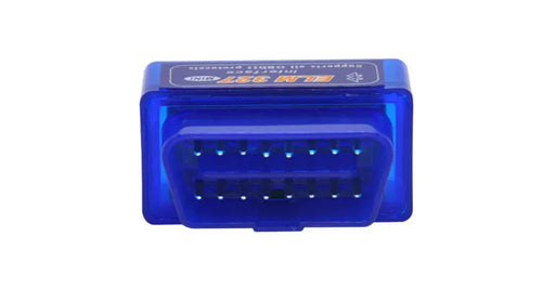 Compact Bluetooth OBD2 auto fault detector for vehicle diagnostics and engine code reading