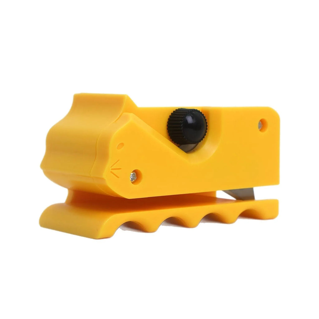 Cartoon cat shaped corrugated paper cutting knife in ABS plastic for craft projects