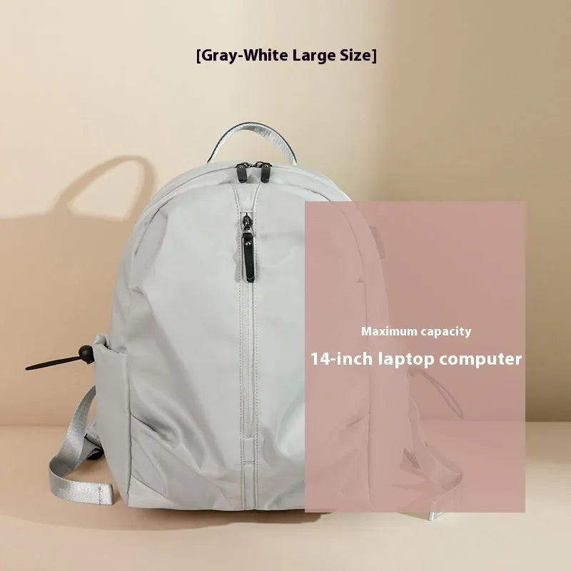 Women's Korean-style simple Oxford cloth business travel backpack in multiple colours with computer pocket and document pockets