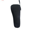Black cloth storage bag for a mobile phone stabiliser and accessories
