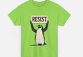 Summer loose short sleeves cotton T-shirt for men and women round neck pullover top in black green white