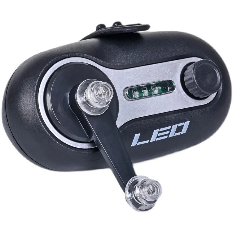 Intelligent automatic night fishing signal induction lamp with telescopic fishing rod alarm