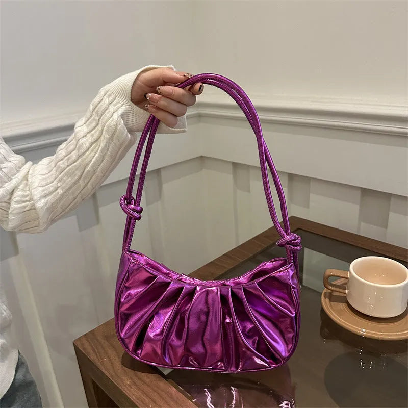 Soft black polyester Korean style messenger bag with a horizontal square shape and sandwich pocket.
