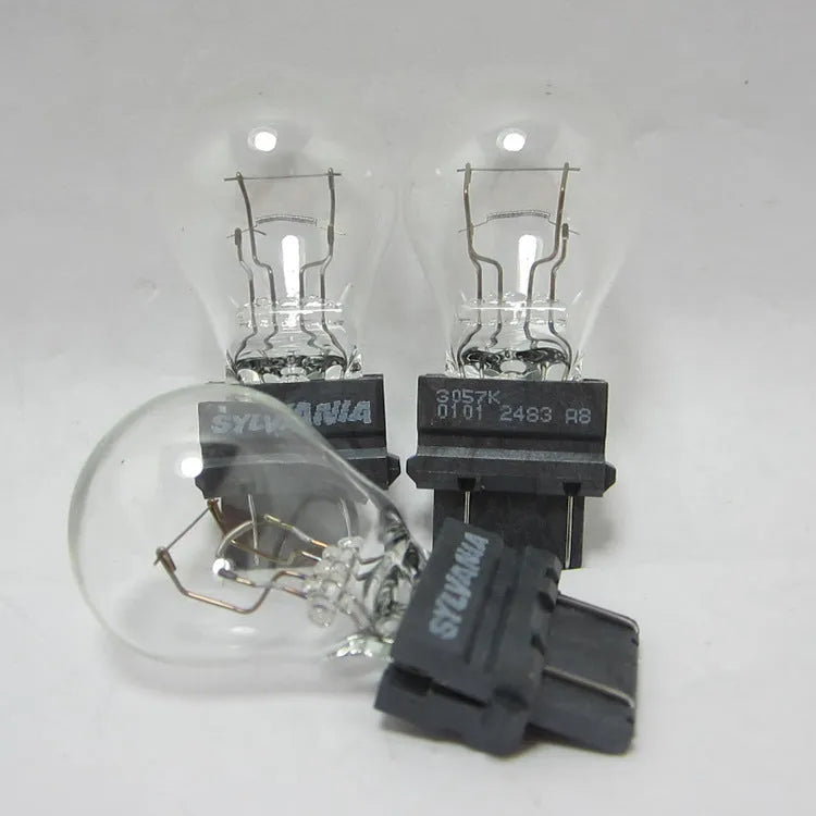 Wagner dual-wire brake light bulb with 16mm socket and plastic locator dots