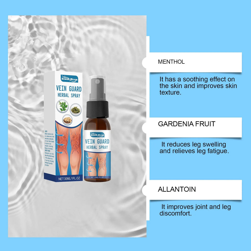 30ml bottle of Herbal Body Care Spray Gentle with plant extract formula